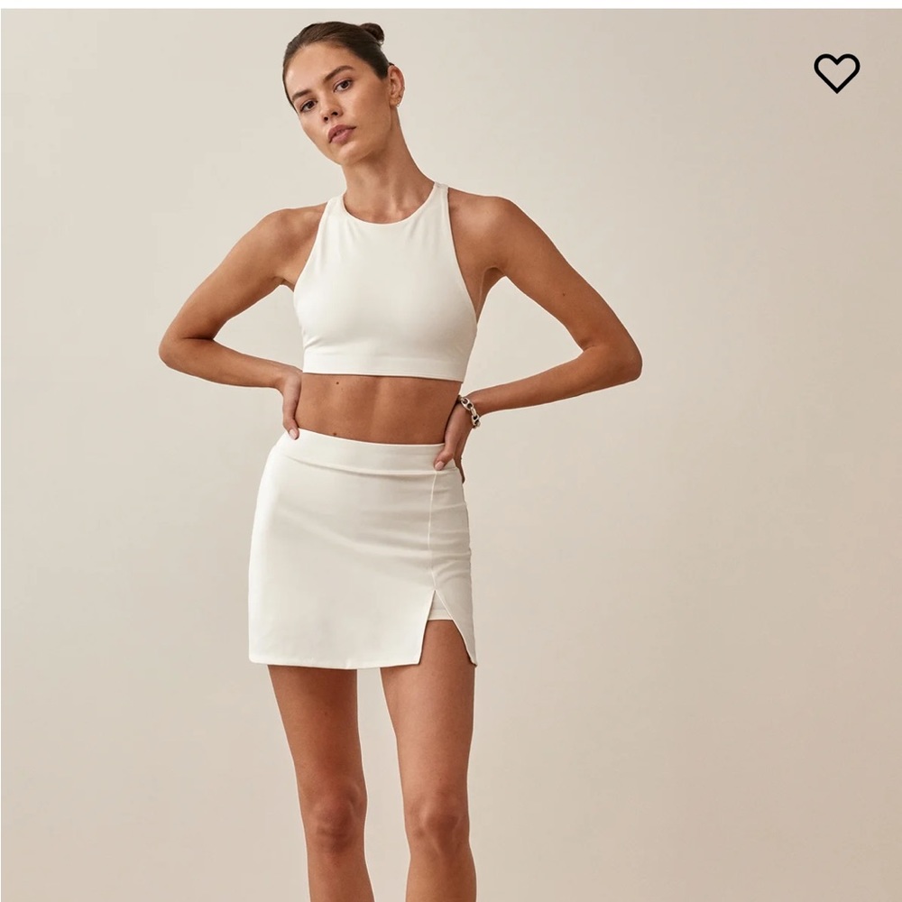 NWT Reformation Ecomove Nina Skirt , Medium